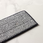 УЦЕНКА Насадка для швабры с отжимом Доляна, карманы с одной стороны, микрофибра, 35×12 см - Фото 3