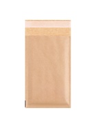 Крафт-конверт с воздушно-пузырьковой плёнкой Calligrata, 12×21 см, бежевый - Фото 2