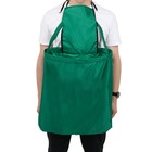 Фартук для сбора урожая, один карман на молнии, зелёный, «Кенгуру», Greengo - Фото 1