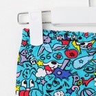 Леггинсы для девочки, цвет голубой, рост 80-86 см - фото 39438441