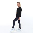 Леггинсы для девочки, цвет синий, рост 116-122 см - фото 45454853