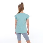 Велосипедки для девочки, цвет серый, рост 122-128 см - фото 45454862