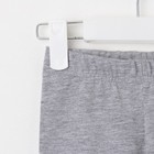 Велосипедки для девочки, цвет серый, рост 122-128 см - фото 45454864