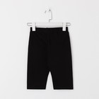 Велосипедки для девочки, цвет чёрный, рост 140-146 см - фото 35003849