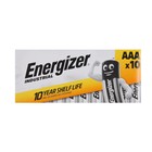 Батарейка алкалиновая Energizer Industrial, AAA, LR03-10BOX, 1.5В, набор, 10 шт. 9699565 - фото 9879820