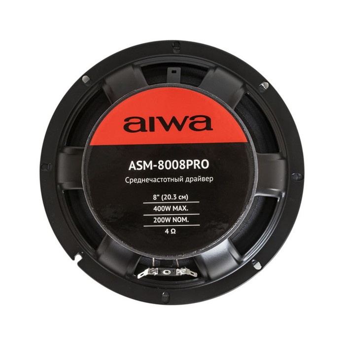 Акустическая система AIWA ASM-8008PRO, d=20,3 см, 400 Вт, набор 2 шт