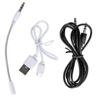 Детские наушники AIWA AW024, беспроводные, накладные, микрофон, 400 мАч, голубые - фото 51327827