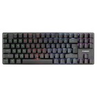 Клавиатура Fusion GK-905, игровая, проводная, механическая, 87 клавиш,USB, подсветка, чёрная - фото 10528936
