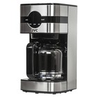 Кофеварка jvc JK-CF28, капельная, 1000 Вт, 1.5 л, чёрный с серебристым - Фото 2