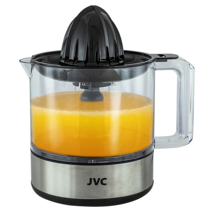 Соковыжималка jvc JK-JC2010, цитрусовая, 30 Вт, 0.8 л, чёрный с серебристым - фото 51339762 Соковыжималка jvc JK-JC2010, цитрусовая, 30 Вт, 0.8 л, чёрный с серебристым - фото 51339762