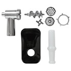 Мясорубка jvc JK-MG123, 2000 Вт, реверс, 2 решётки, белый с чёрным - Фото 4