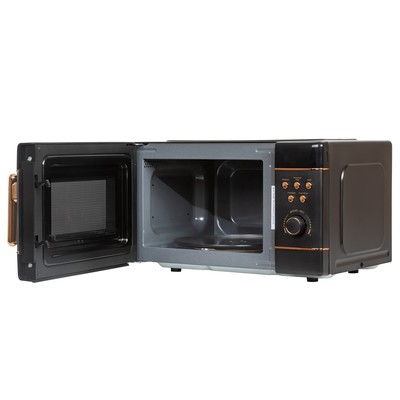Микроволновая печь JVC JK-MW270D, 700 Вт, 20 л, 5 режимов, 8 программ, чёрная
