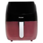 Аэрогриль Pioneer SM503D, 1500 Вт, 5 л, чёрный с бордовым - фото 51346532 Аэрогриль Pioneer SM503D, 1500 Вт, 5 л, чёрный с бордовым - фото 51346532