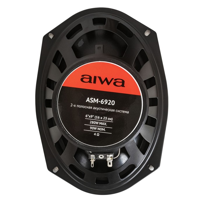 Автомобильная акустическая система AIWA ASM-6920, 16х23см, 280 Вт - фото 51435275