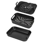 Аэрогриль jvc JK-MB047, 1800 Вт, 45-230°, 3.8 л, чёрный - фото 51346549