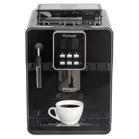 Кофемашина Pioneer CMA003, автоматическая, 1300 Вт, 1.7 л, чёрная