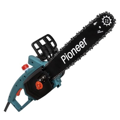 Пила цепная Pioneer ECS-1814-01, электрическая, 1800 Вт, 16", шаг 3/8", 1.3 мм