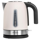 Чайники Pioneer KE556M ivory, металл, 1.7 л, 2200 Вт, бежевый - фото 51339918
