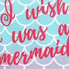 Полотенце пляжное Этель "Mermaid Wish", 70х140 см, 250 гр/м2, 100% п/э - фото 25405676