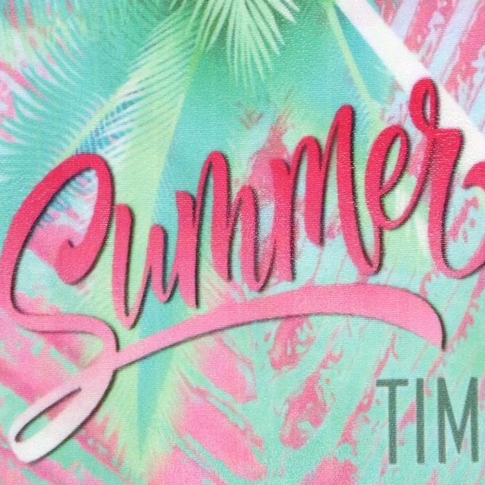 Полотенце пляжное Этель "Neon Summer", 70х140 см, 250 гр/м2, 100 п/э - фото 1897468737