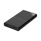 Внешний аккумулятор Veizer VZ-PBK-001, 10000 мАч, 2 USB, индикатор, фонарик, черный - фото 51463561 Внешний аккумулятор Veizer VZ-PBK-001, 10000 мАч, 2 USB, индикатор, фонарик, черный - фото 51463561