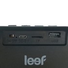 Портативная колонка LEEF MW-SW-B005, 3 Вт, BT 5.0, microSD, USB, FM, 300 мАч, синяя - фото 51327935 Портативная колонка LEEF MW-SW-B005, 3 Вт, BT 5.0, microSD, USB, FM, 300 мАч, синяя - фото 51327935
