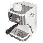 Кофеварка JVC JK-CF33, рожковая, 1050 Вт, 1.5 л, белая - Фото 4