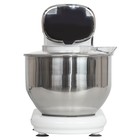 Миксер jvc JK-MX515, планетарный, 1000 Вт, 5 л, 6 скоростей, 3 насадки, белый - фото 51339956