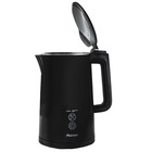 Чайники Pioneer KE577M, металл, 1.5 л, 2000 Вт, чёрный - фото 51343311