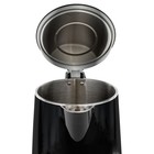 Чайники Pioneer KE577M, металл, 1.5 л, 2000 Вт, чёрный - фото 51343312