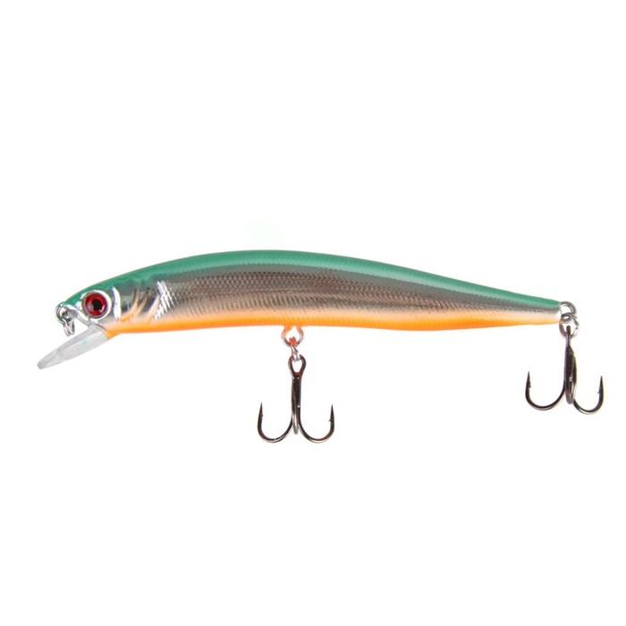 

Воблер PREMIER Minnow-pro, 9 см, 8.3 г, минноу, плавающий (0.4-1.2 м), цвет 011 (PR-M90-011)