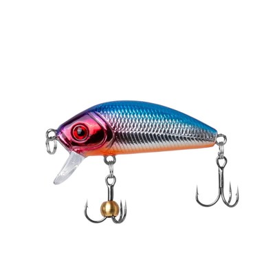 Воблер PREMIER Real Minnow 44, 4.4 см, 3.8 г, минноу, тонущий (0.4-1.8 м), цвет 004 (PR-RM44-004)