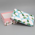 Коробка подарочная, упаковка, «Цветы», 38 х 25 х 13.5 см - фото 22253607