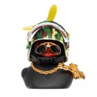 Утка с пропеллером черная, шлем хаки - Фото 4