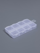 Органайзер для хранения мелочей, 8 ячеек, с подвесом, 11×6.3×1.5 см, прозрачный - Фото 2