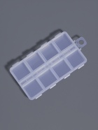 Органайзер для хранения мелочей, 8 ячеек, с подвесом, 11×6.3×1.5 см, прозрачный - Фото 4