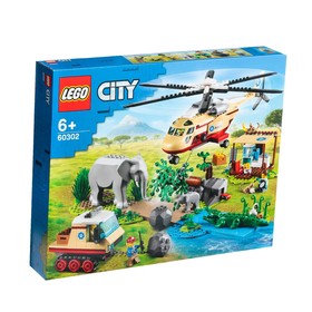 

Конструктор Lego «Операция по спасению зверей», 60302, 525 деталей, уценка