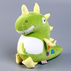 Мягкая игрушка «Динозаврик», 40 см, цвет зелёный - фото 108813507