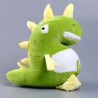 Мягкая игрушка «Динозаврик», 40 см, цвет зелёный - Фото 3