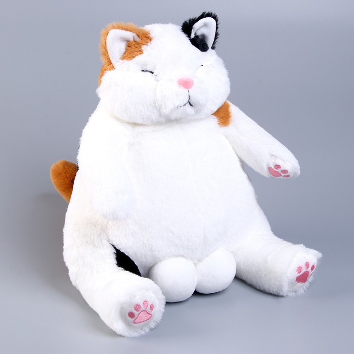 

Мягкая игрушка «Кот», 35 см, цвет белый
