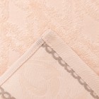 Полотенце махровое 50х80 Джульетта, цвет розовый 420г/м 100% хлопок - фото 22254453