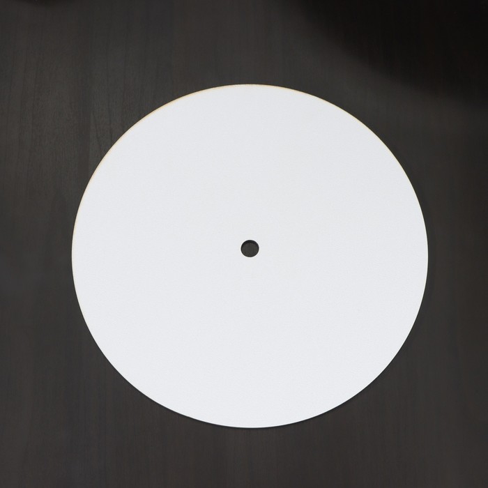 Подложка для торта с отверстием, d=20 см, h=0,3 см, диаметр отверстия 1 см 9699557