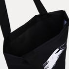 Шопер без застёжки, цвет чёрный 9571897