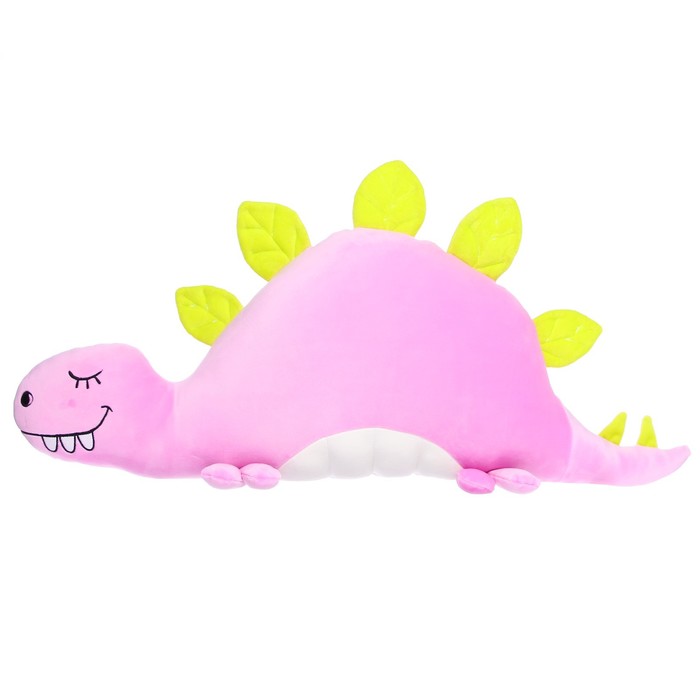 Мягкая игрушка-подушка «Стегозавр», 70 см, цвет светло-фиолетовый - фото 1907730223