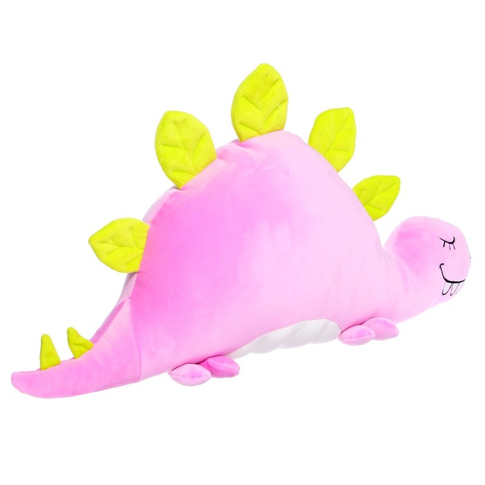Мягкая игрушка-подушка «Стегозавр», 70 см, цвет светло-фиолетовый - фото 1907730224