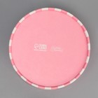 Коробка для макарун, кондитерская упаковка тубус с окном For you, 12 х 12 х 5 см 9505464 - фото 10531187
