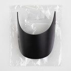 Козырёк для кепки, 7 × 17,5 × 6 см, цвет чёрный - Фото 5