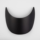 Козырёк для кепки, 7,5 × 18 × 5,5 см, цвет чёрный - Фото 3