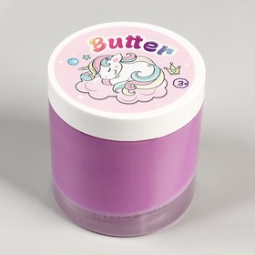Слайм «Стекло», серия Butter, фиолетовый цвет, 350 г