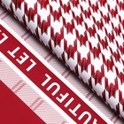 Пленка для цветов и букетов, «Прекрасная жизнь», винная 58×58 см - Фото 2